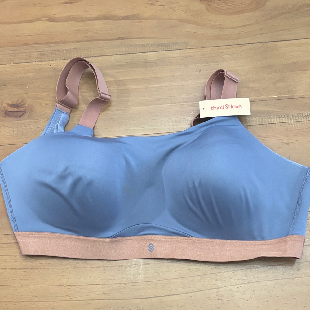ThirdLove Women's Blue and Mauve Bra